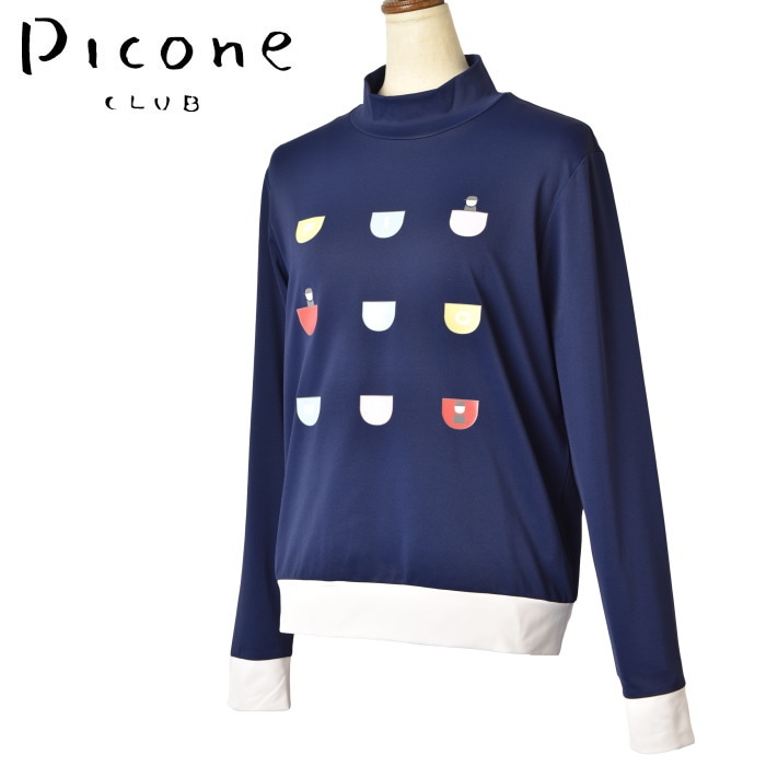 50％OFFセール！ ピッコーネ クラブ PICONE CLUB ゴルフ 2024秋冬新作 レディース ハイネックプルオーバー モックネック 服 ゴルフウェア|PICONE CLUB Ladies|P