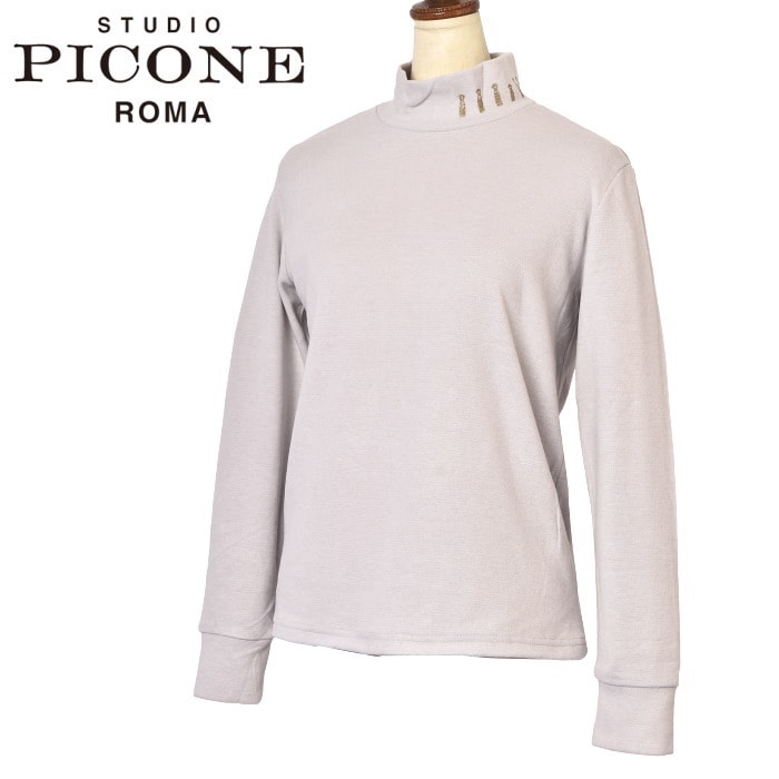 50％OFFセール！ スタジオ ピッコーネ STUDIO PICONE ROMA 2024秋冬新作 レディース ハイネックプルオーバー モックネック|STUDIO PICONE Ladies|STUD
