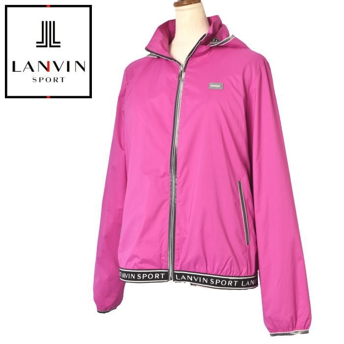 ランバンスポールLANVIN SPORTヒートナビ機能付きアウターピンクサイズS ランバンスポールLANVIN SPORTヒートナビ機能付きアウターピンク