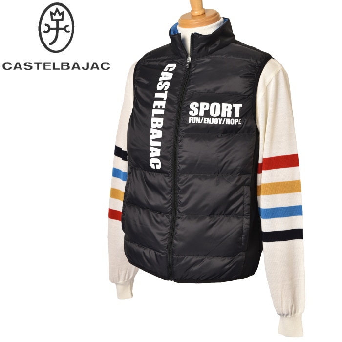 カステルバジャック スポーツ ゴルフ CASTELBAJAC 2025秋冬新作 メンズ ファイバーダウンベスト 服 ゴルフウェア 000000011303_5cv5ujs.jpg