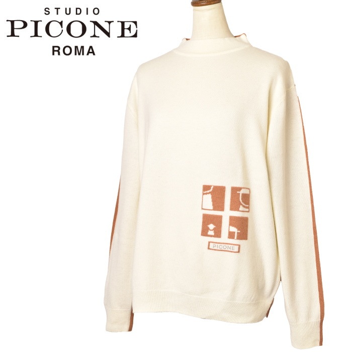 50％OFFセール！ スタジオ ピッコーネ STUDIO PICONE ROMA 2024秋冬新作 レディース ニットプルオーバー|STUDIO PICONE Ladies|STUDIO PICONE