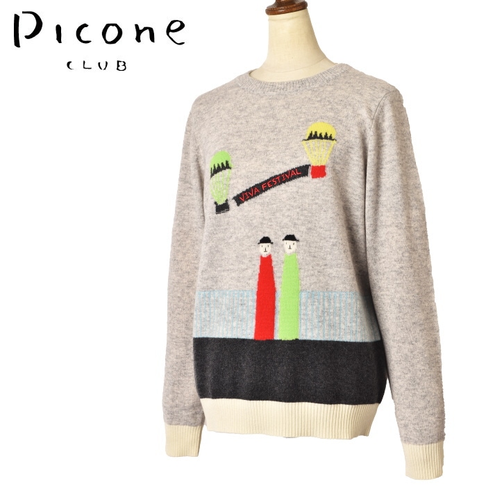 50％OFFセール！ ピッコーネ クラブ PICONE CLUB ゴルフ 2024秋冬新作 レディース カシミヤ ニットプルオーバー 服 ゴルフウェア|PICONE CLUB Ladies|PICON