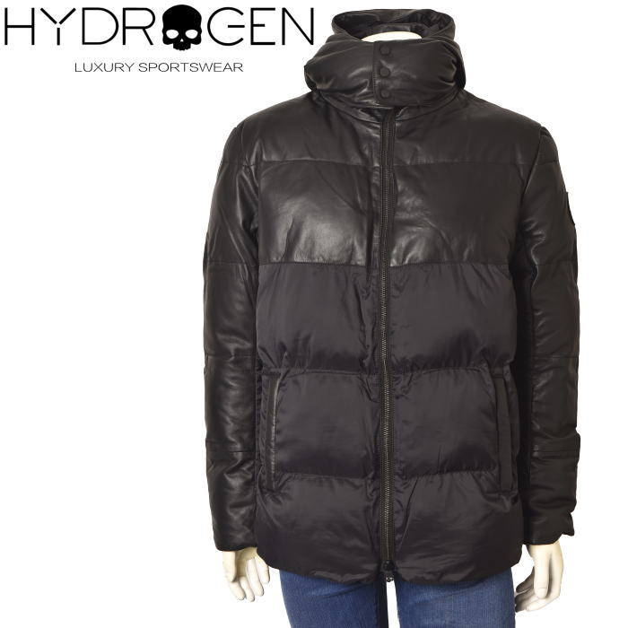 30％OFFセール！ ハイドロゲン HYDROGEN GOLF 国内正規品 2024秋冬新作 メンズ 中綿切替レザージャケット ブルゾン|HYDROGEN Mens|HYDROGEN