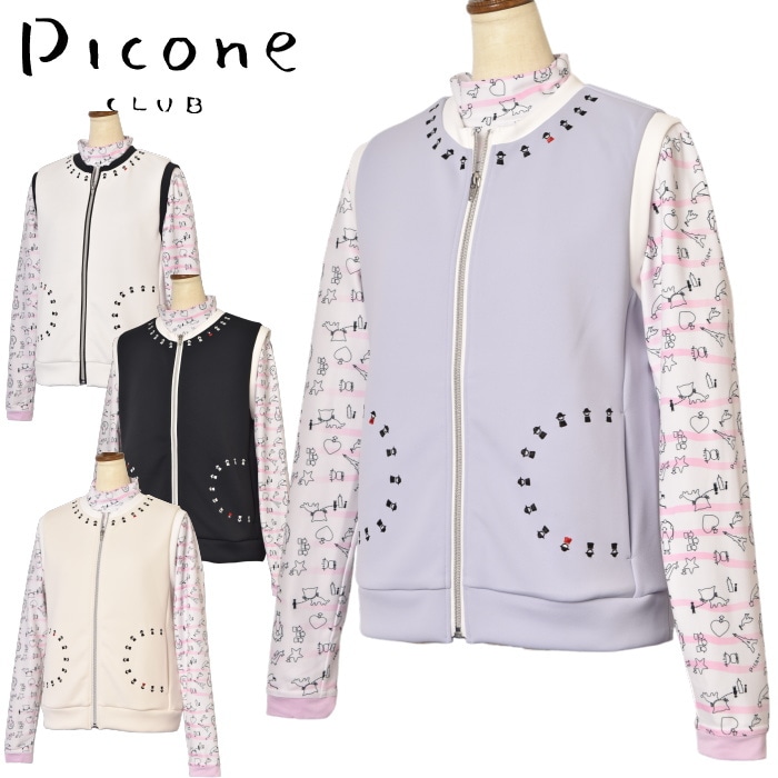 40％OFFセール！ ピッコーネ クラブ PICONE CLUB ゴルフ 2025春夏新作 レディース ジップアップベスト 服 ゴルフウェア アウトレット|PICONE CLUB Ladies|PIC
