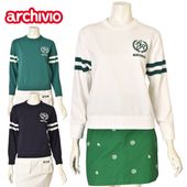 40％OFFセール！ アルチビオ archivio ゴルフ 2025春夏新作 レディース ニットプルオーバー セーター 服 ゴルフウェア アウトレット|archivio Ladies|archivio