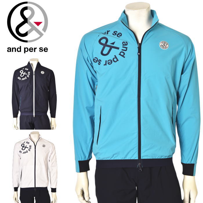 20％OFFセール！ アンパスィ and per se ゴルフ 2025春夏新作 メンズ ジャケット ブルゾン 服 ゴルフウェア アウトレット|and per se Mens|and per se