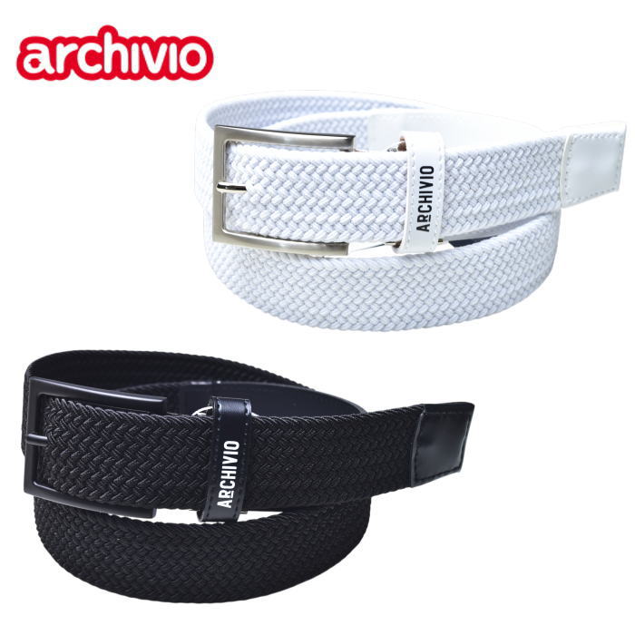 アルチビオ archivio ゴルフ 2025秋冬新作 メンズ メッシュベルト|archivio Goods|archivio