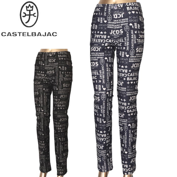 カステルバジャック スポーツ ゴルフ CASTELBAJAC 2025秋冬新作 レディース レギンスパンツ プリントパンツ 服 ゴルフウェア カステルバジャック スポーツ ゴルフ CASTELBAJAC 2025秋冬新作