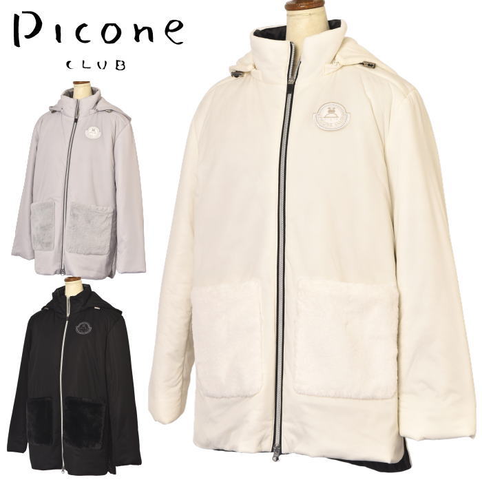 ピッコーネ クラブ PICONE CLUB ゴルフ 2025秋冬新作 レディース 中綿ジップアップブルゾン 服 ゴルフウェア|PICONE CLUB Ladies|PICONE CLUB