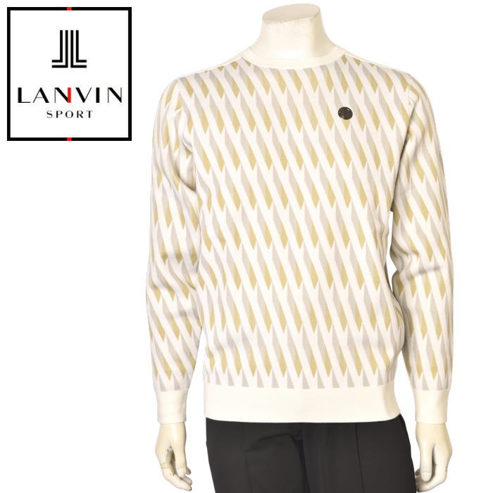 30��OFF�����롪 ���Х� ���ݡ��� ����� LANVIN SPORT 2025���߿��� ��� ���롼�ͥå��������� �� ����ե����� �����ȥ�å�