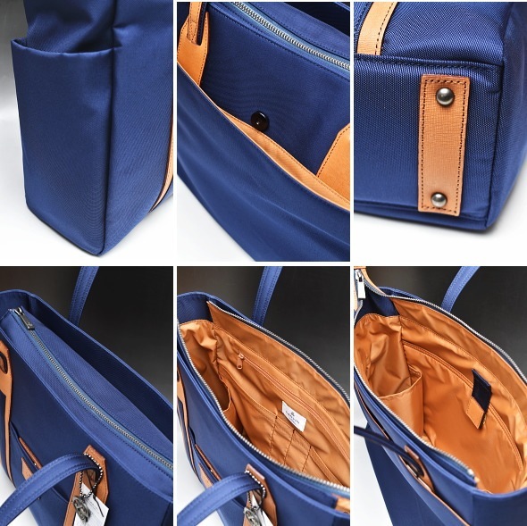 ���Х󥪥�֥롼 LANVIN en Bleu �����ƥ� �ɥ��å� B4�ȡ��ȥХå�