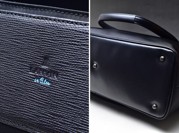 ���Х󥪥�֥롼 LANVIN en Bleu �����ƥ� ��åѡ� ��� ��ǥ����� �ȡ��ȥХå�