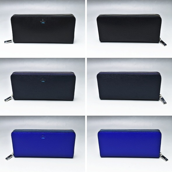 ���Х󥪥�֥롼 LANVIN en Bleu �����ƥ� �殺��ྮʪ �饦��ɥե����ʡ�Ĺ����