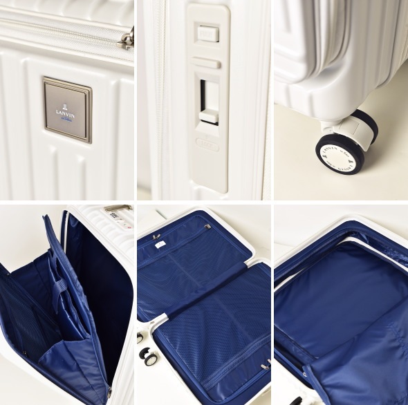 ���Х󥪥�֥롼 LANVIN en Bleu �����ƥ� �����顼����ե����ʡ� 595316 54L ����꡼�Хå� ����꡼������ �����ĥ�����