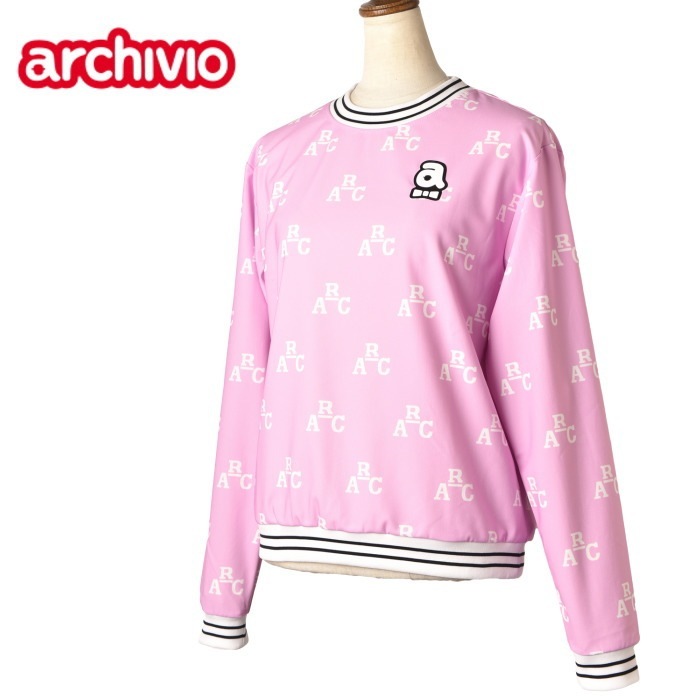 アルチビオ archivio ゴルフウェア レディース 長袖　ピンク トップス 楽天市場】アルチビオ archivio A319926 レディース 長袖プル