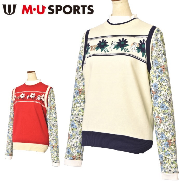 50％OFFセール！ MUスポーツ M・U SPORTS ゴルフ 2025秋冬新作