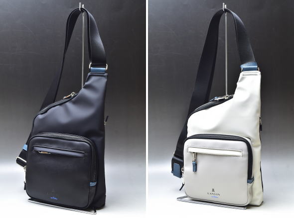 ���Х󥪥�֥롼 LANVIN en Bleu �����ƥ� �ɥ�å� ��� ��ǥ����� ��󥷥������Хå� �ܥǥ��Хå�