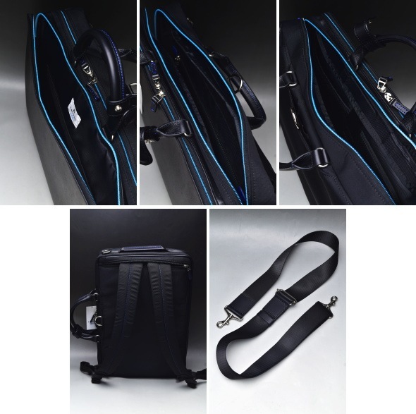 ���Х󥪥�֥롼 LANVIN en Bleu �����ƥ� �ۡ��ॺ B43WAY�ӥ��ͥ��Хå�