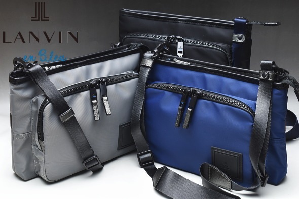 ���Х󥪥�֥롼 LANVIN en Bleu �����ƥ� ���硼�� �����å��� 2WAY�Хå� ����å��Хå�