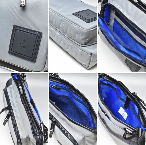 ���Х󥪥�֥롼 LANVIN en Bleu �����ƥ� ���硼�� �����å��� 2WAY�Хå� ����å��Хå�