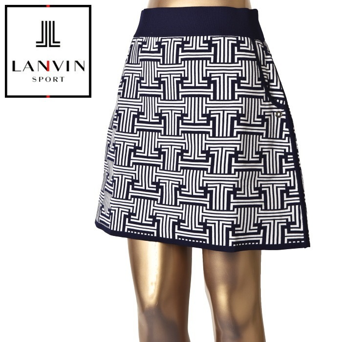 LANVIN SPORT ランバンスポール　ニット　スカート　セットアップ　42 LANVIN SPORT ランバンスポールニットスカートセットアップ42