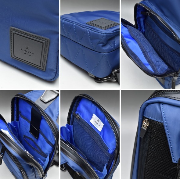 ���Х󥪥�֥롼 LANVIN en Bleu �����ƥ� ���硼�� ��󥷥������Хå� �ܥǥ��Хå�
