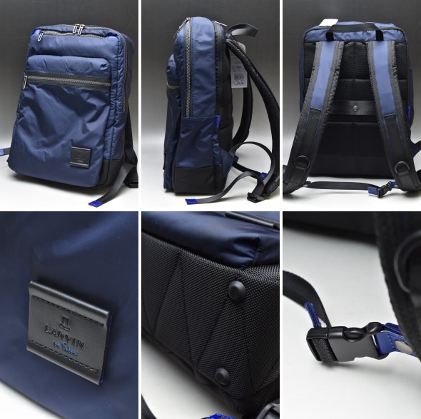 ���Х󥪥�֥롼 LANVIN en Bleu �����ƥ� ���ե� ���å� �Хå��ѥå�