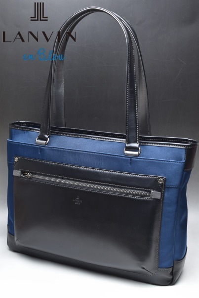 ���Х󥪥�֥롼 LANVIN en Bleu �����ƥ� �ƥå� �ȡ��ȥХå�
