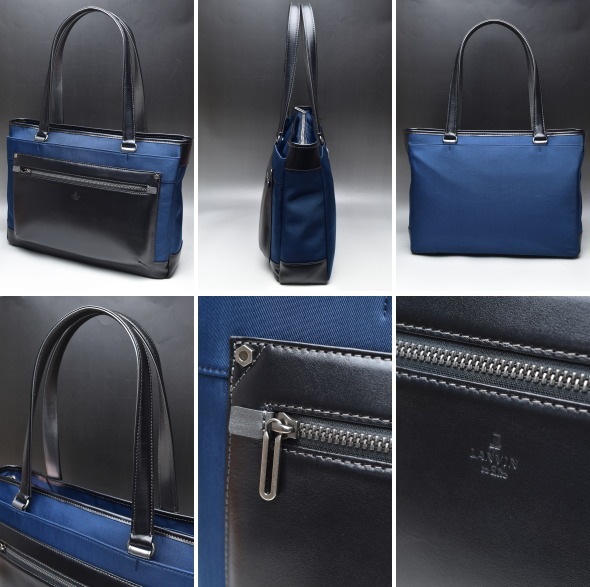 ���Х󥪥�֥롼 LANVIN en Bleu �����ƥ� �ƥå� �ȡ��ȥХå�