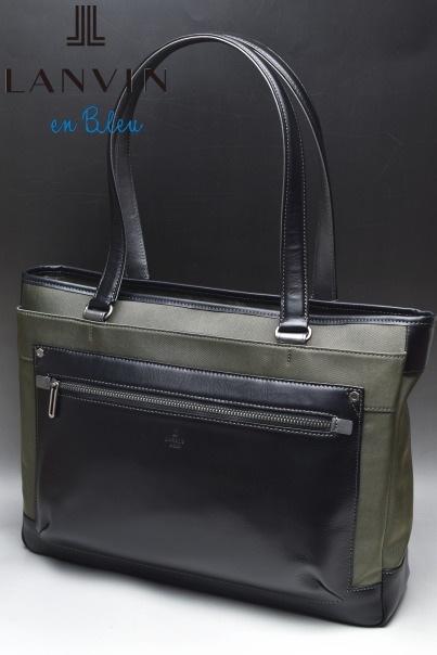 ���Х󥪥�֥롼 LANVIN en Bleu �����ƥ� �ƥå� �ȡ��ȥХå�