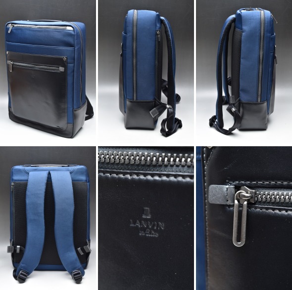 ���Х󥪥�֥롼 LANVIN en Bleu �����ƥ� �ƥå� ���å� �Хå��ѥå�