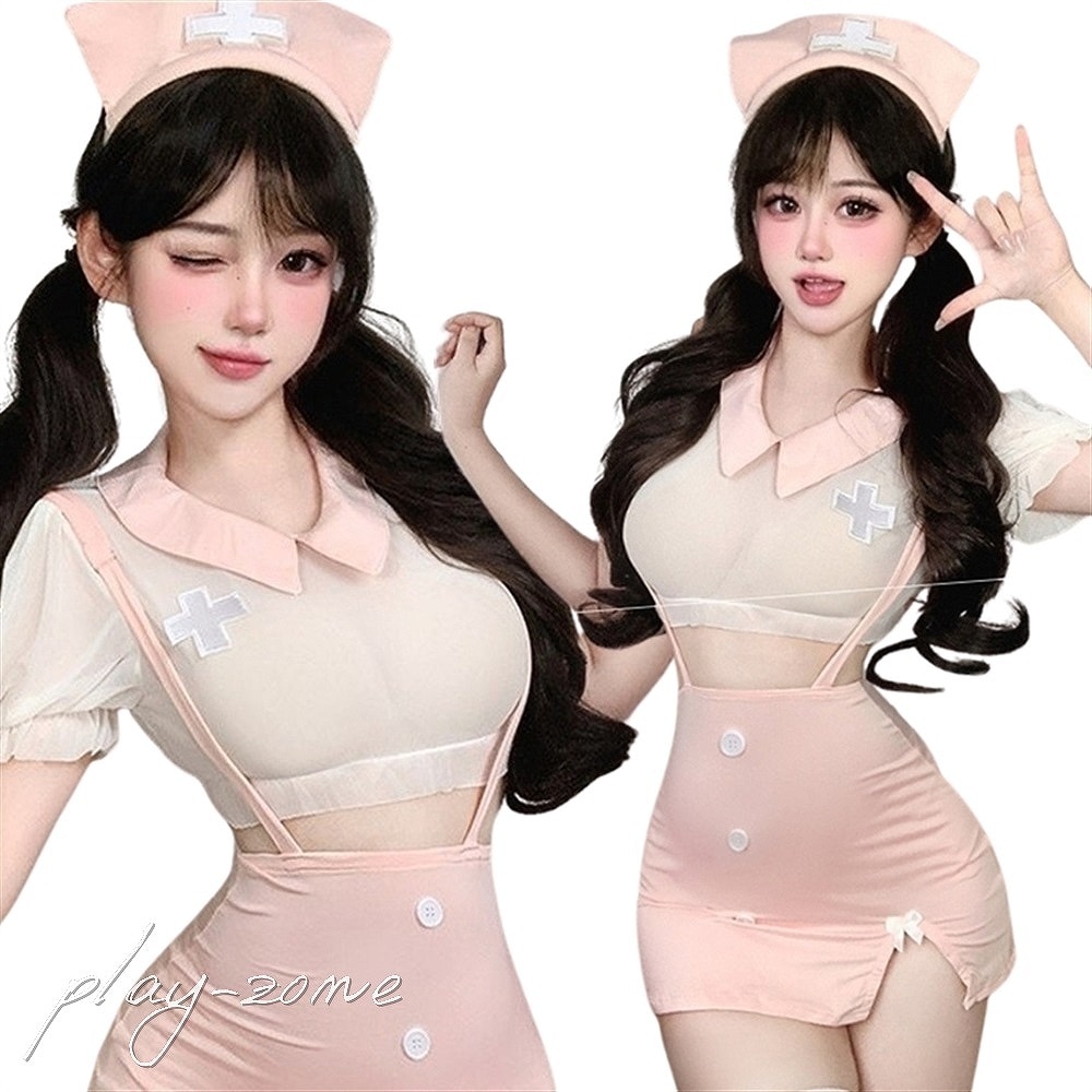 ナース コスプレ セクシー コスチューム ナース ワンピース 看護婦 制服 コスチューム ナース服 コスプレ ナース コスプレ衣装 ボディコン 密着 仮装 ナース 白衣 ユニフォーム 制服 コスチューム スリット D060P