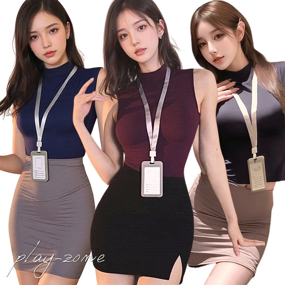 女教師 コスプレ OL 制服 コスチューム セクシー コスプレ オフィスレディ コスプレ 衣装セット タイト スカート ミニ スカ ボディコン セクシー スカート タイト ミニスカート セット Tバック 身分証 D075