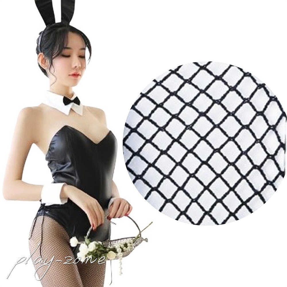 バニーガール コスプレ セクシー コスチューム 穴あき セクシーコスプレ ボンデージ オープンクロッチ レオタード ハイレグ フェイクレザー 大きいサイズ バニー うさぎ メイド服 コスプレ衣装 ランジェリー セット 女性 大人 衣装 ウェイトレス 仮装 黒 D137B 商品画像