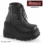 쥹ˡ 쥷硼ȥ֡ DEMONIA by Pleaser ǥ˥ ץ꡼ ǥ å 췤 礭 SHAKER-52 SHA52/BVL
