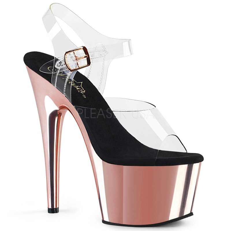 PLEASER (�ץ꡼����) ADORE-708 ���쥵����� ���ꥢ��������������ɥ������� �᥿��å� ��18cm�ҡ��뢡����