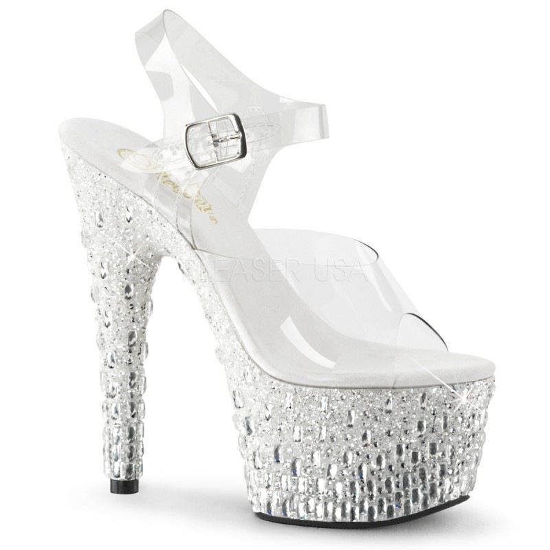 Pleaser ADORE-708MR-5 ����(�ץ�åȥե�����)������� ���ꥢ���ۥ磻�ȡ�����С� �ץ꡼����������