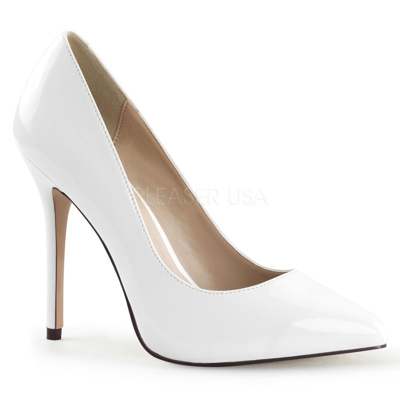 Pleaser AMUSE-20 �ѥ�ץ� �ϥ��ҡ��� �ۥ磻�� �� ���� ���ʥ�� AMUSE-20 �ץ꡼����������
