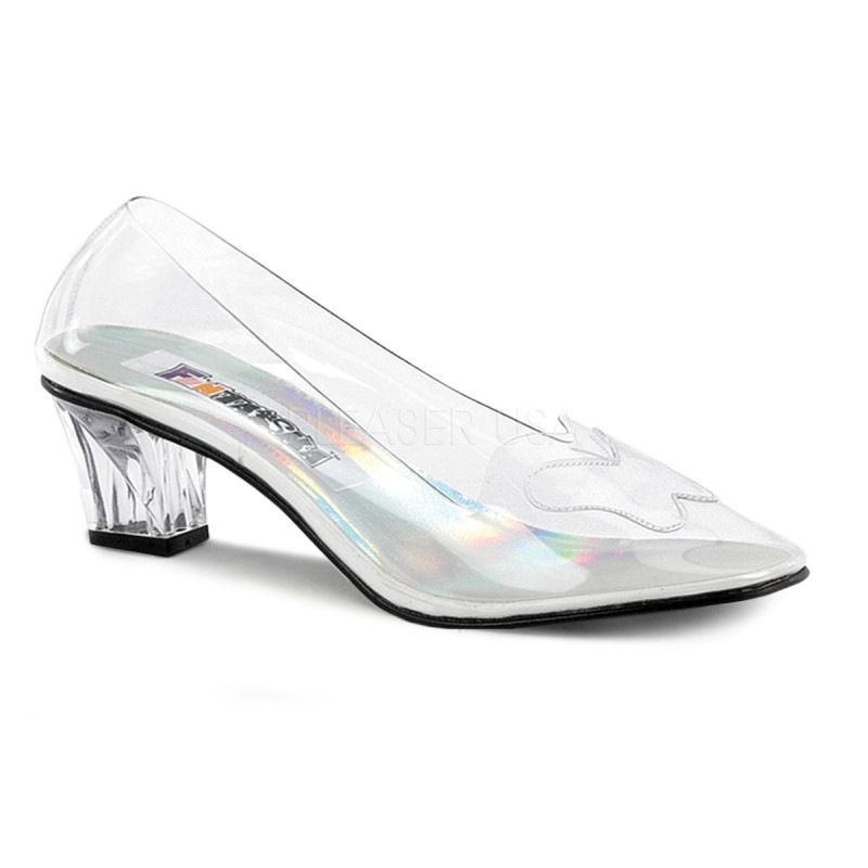 Pleaser(�ץ꡼����)��Ʃ�������ꥢ�ѥ�ץ����뺧�� �� �����ǥ��󥰥��塼���ˤ⡪ PVC�Ǻ� CRYSTAL-103������
