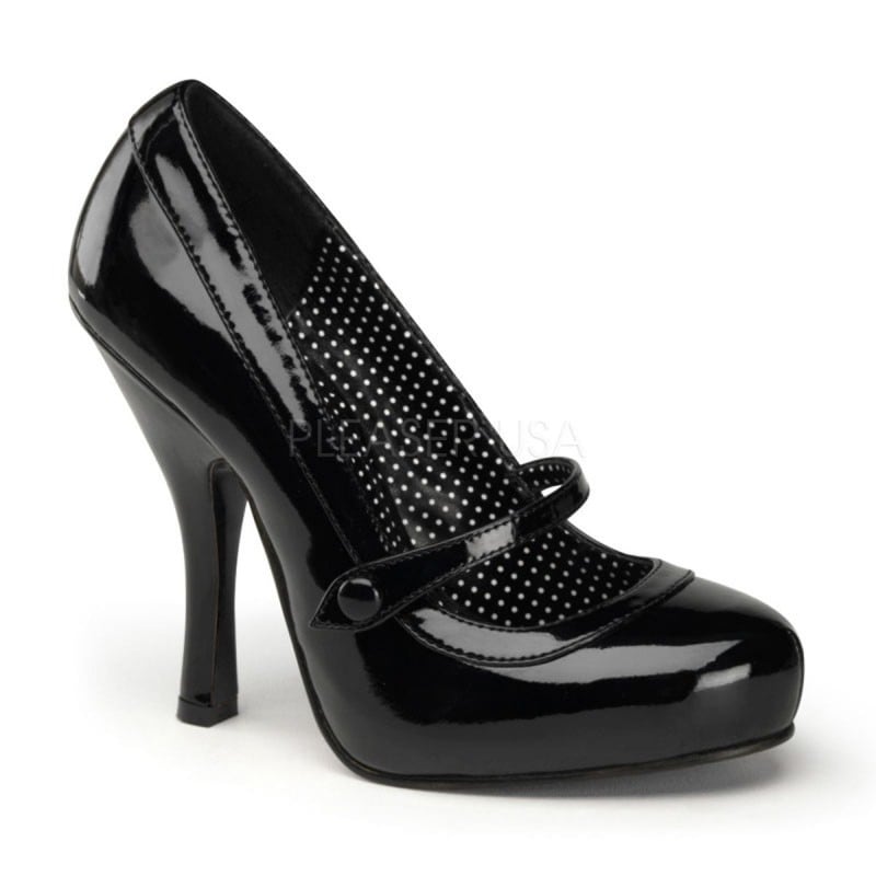 PIN UP COUTURE�����ʥ��ѥ�ץ� ���ȥ�å��դ� Pleaser CUTIEPIE-02-BLK������