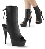 Pleaser(�ץ꡼����) �����ץ�ȥ����Хå����֡��ĥ������ DELIGHT-1018-BLKPU������
