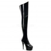 Pleaser DELIGHT-3010 �����ϥ��֡��� ���� SM������ �����ץ� �Ҥ������󥰥֡��� ��15cm�ҡ��� �ץ꡼����������