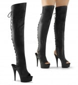 Pleaser(�ץ꡼����) �����ץ�ȥ����ҡ��롡�����ϥ��֡��ĥ������ DELIGHT-3019 �֥�å�������