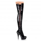 Pleaser(�ץ꡼����) �����ɥ졼�������ϥ��֡��� SM/������/���󥰥֡��� DELIGHT-3050 ���ʥ��� ��15cm�ҡ��뢡����