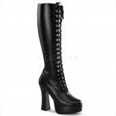 Pleaser(�ץ꡼����) ���쥹�ȥ�å����󥰥֡���/�졼�����å�/�Ĥ�ä���/�ҡ������12cm��Electra-2023-BLKPU������