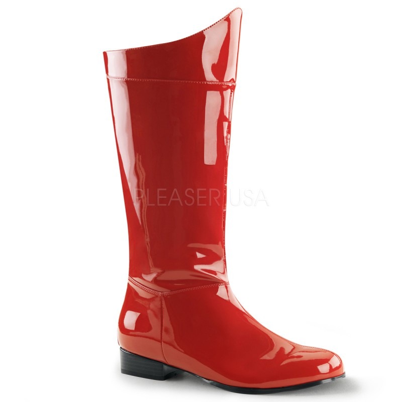 Funtasma HERO-100 1inch Flat Heel, #Men's Superhero, Comic Character BT������