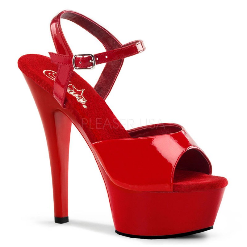 Pleaser(�ץ꡼����) KISS-209 ���󥯥륹�ȥ�å� �ץ�åȥե����ॵ����� 6�����(��15cm)�ҡ��� ���ʥ���֢�����