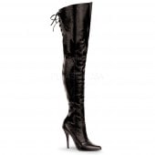 Pleaser LEGEND-8899 5inch Thigh BT W/Lacing Detail At The Rear������