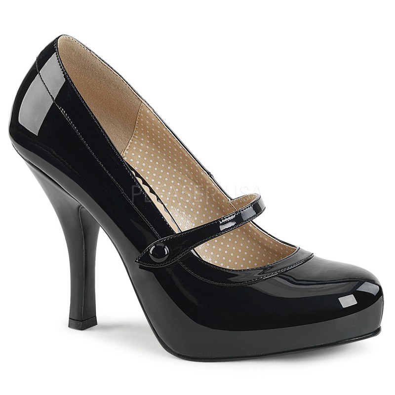 Pleaser Pink Label PINUP-01 �ѥ�ץ� 4 1/2inch Heel, 3/4inch Hidden PF Maryjane Pump������