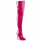 Pleaser SEDUCE-3010 �����ϥ��֡��� �ۥåȥԥ� 5inch Classic Plain Thigh Boot������